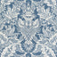 Thibaut Chardonnet Damask Navy Fabric