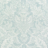 Thibaut Chardonnet Damask Aqua Fabric