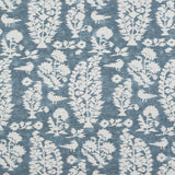 Thibaut Allaire Slate Blue Fabric