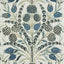 Thibaut Corneila Aqua And Blue Fabric