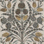 Thibaut Corneila Grey And Gold Fabric