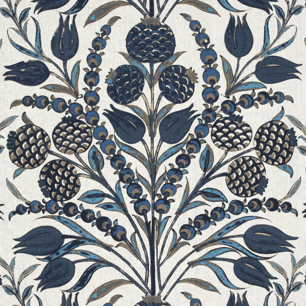 Thibaut Corneila Navy Fabric