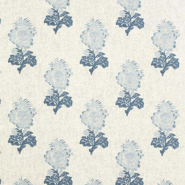 Thibaut Aldith Blue Fabric