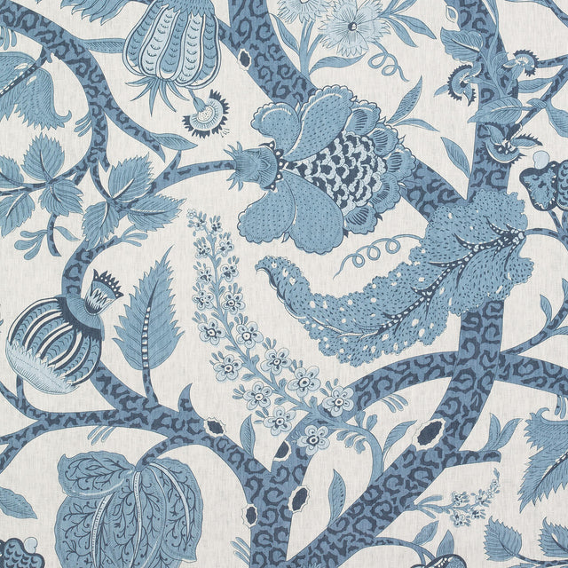 Thibaut Macbeth Blue Fabric