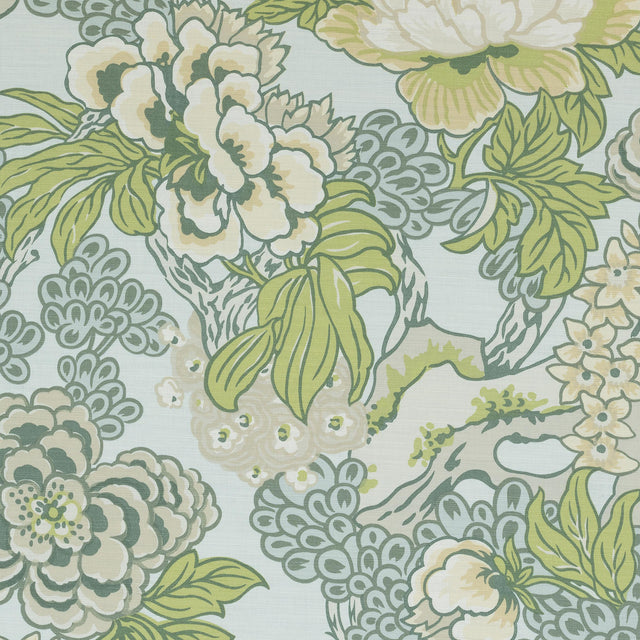 Thibaut Honshu Robin'S Egg Fabric