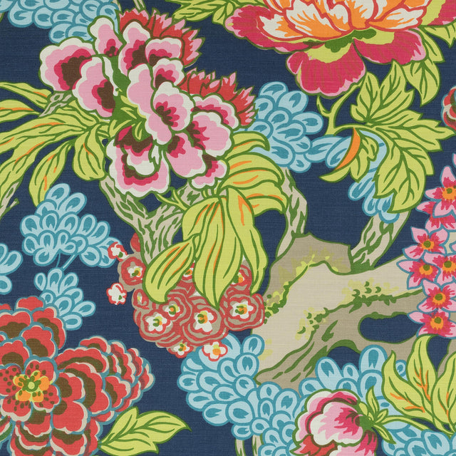 Thibaut Honshu Navy Fabric
