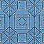 Thibaut Shoji Panel Blue And Navy Fabric