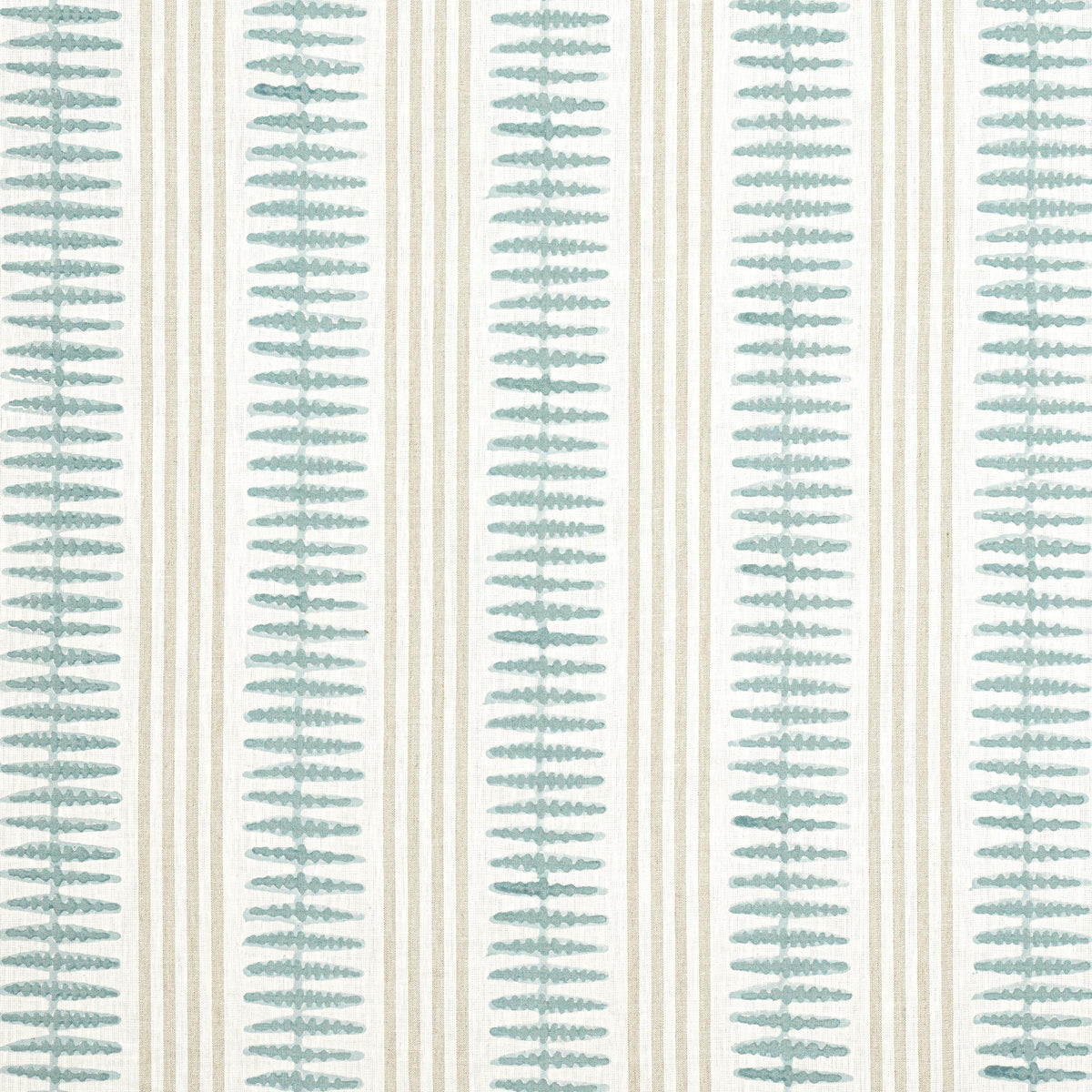 Thibaut Indo Stripe Seaglass Fabric