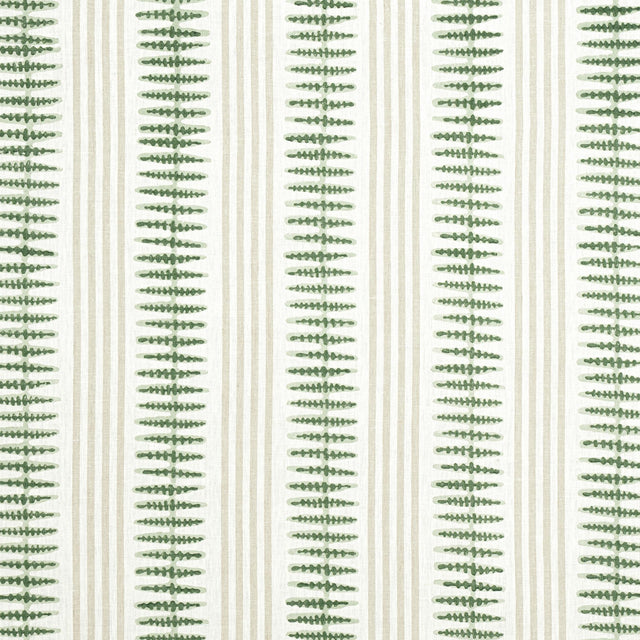 Thibaut INDO STRIPE Spruce Fabric