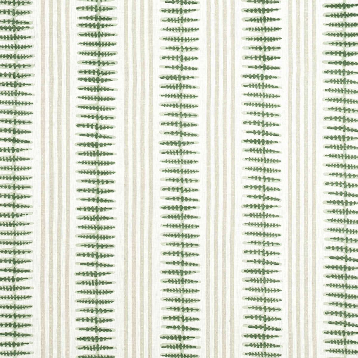 Thibaut Indo Stripe Spruce Fabric