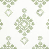 Thibaut PROVINCE MEDALLION Spruce Fabric