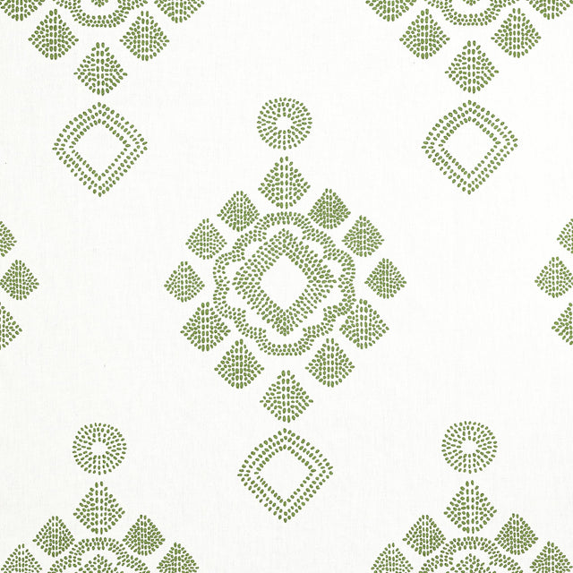 Thibaut PROVINCE MEDALLION Spruce Fabric