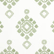 Thibaut Province Medallion Spruce Fabric