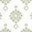 Thibaut Province Medallion Spruce Fabric
