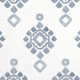 Thibaut PROVINCE MEDALLION Navy Fabric