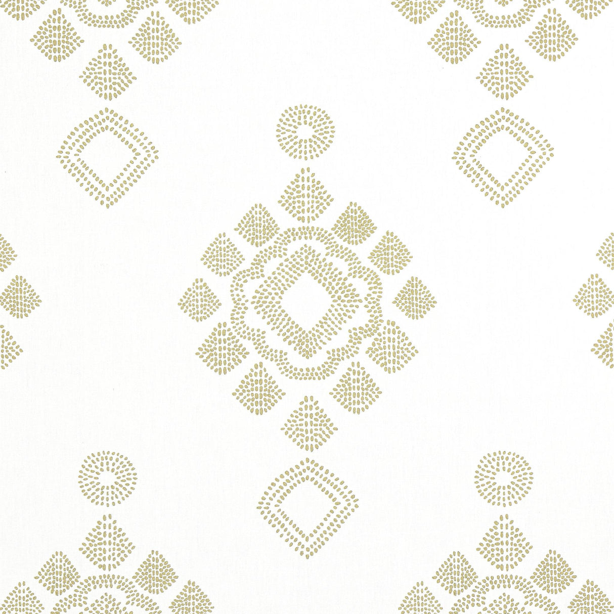 Thibaut PROVINCE MEDALLION Camel Fabric