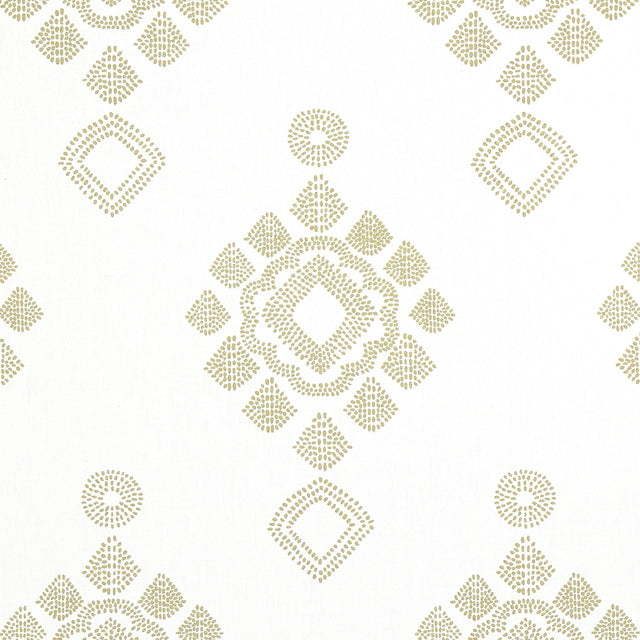 Thibaut PROVINCE MEDALLION Camel Fabric