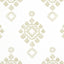 Thibaut Province Medallion Camel Fabric