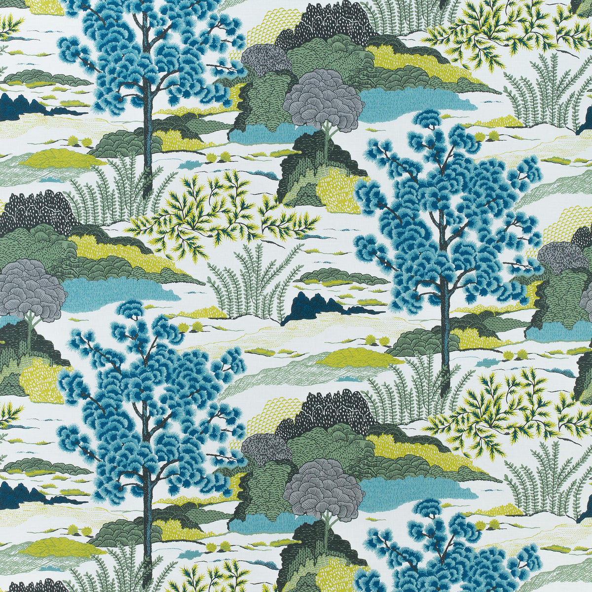 Thibaut Daintree Bluemoon Fabric