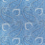 Thibaut Sherrill Paisley Blue And White Fabric