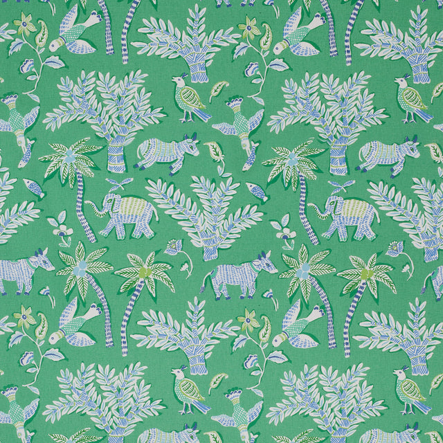 Thibaut Goa Green Fabric