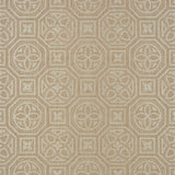 Thibaut Alexander Metallic Pewter On Beige Wallpaper