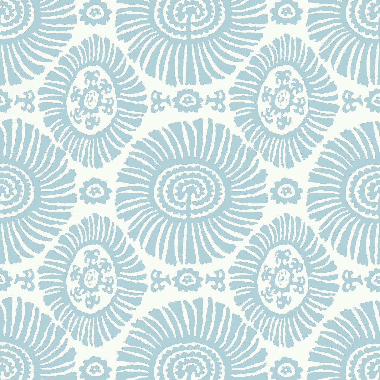 Thibaut Solis Spa Blue Wallpaper