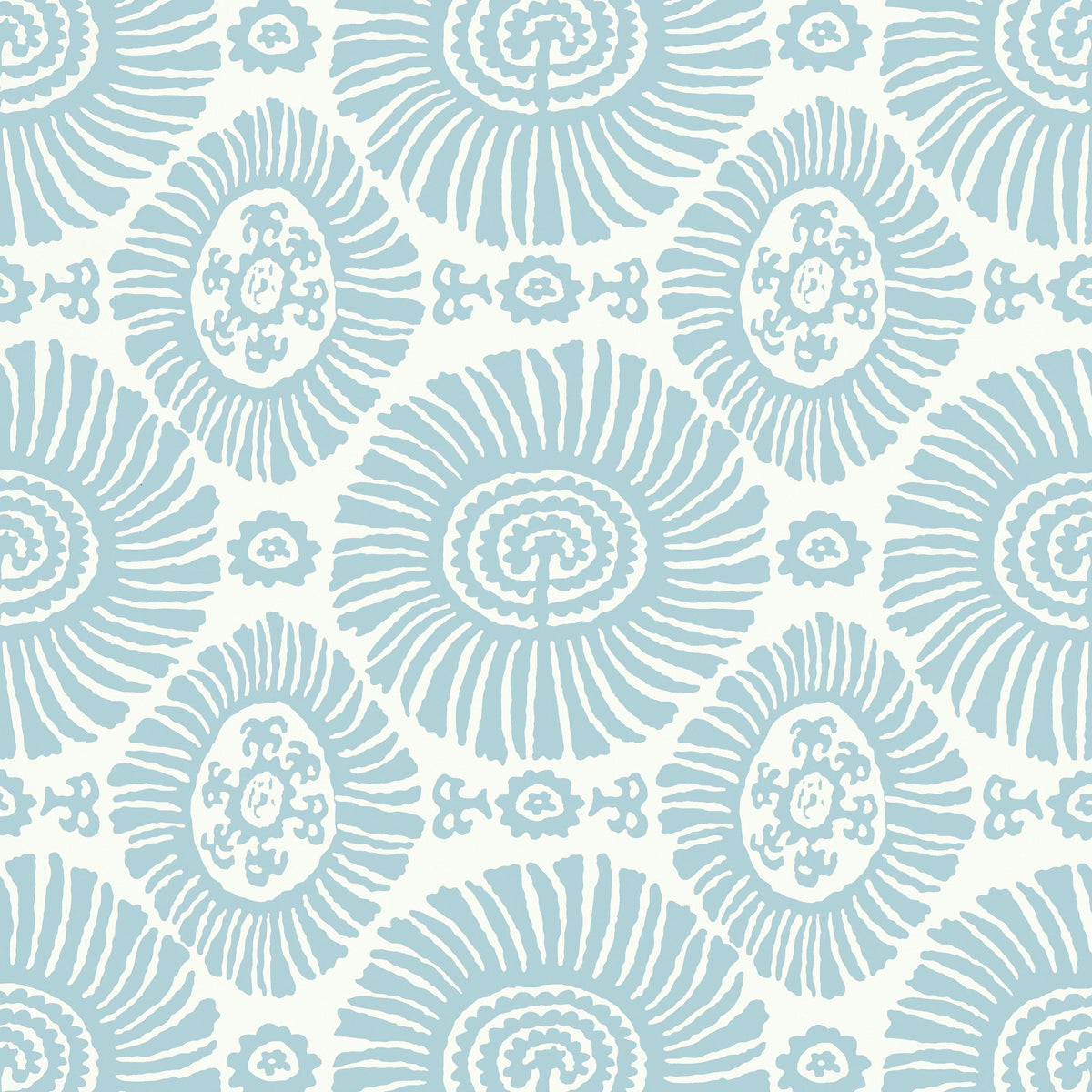 Thibaut Solis Spa Blue Wallpaper