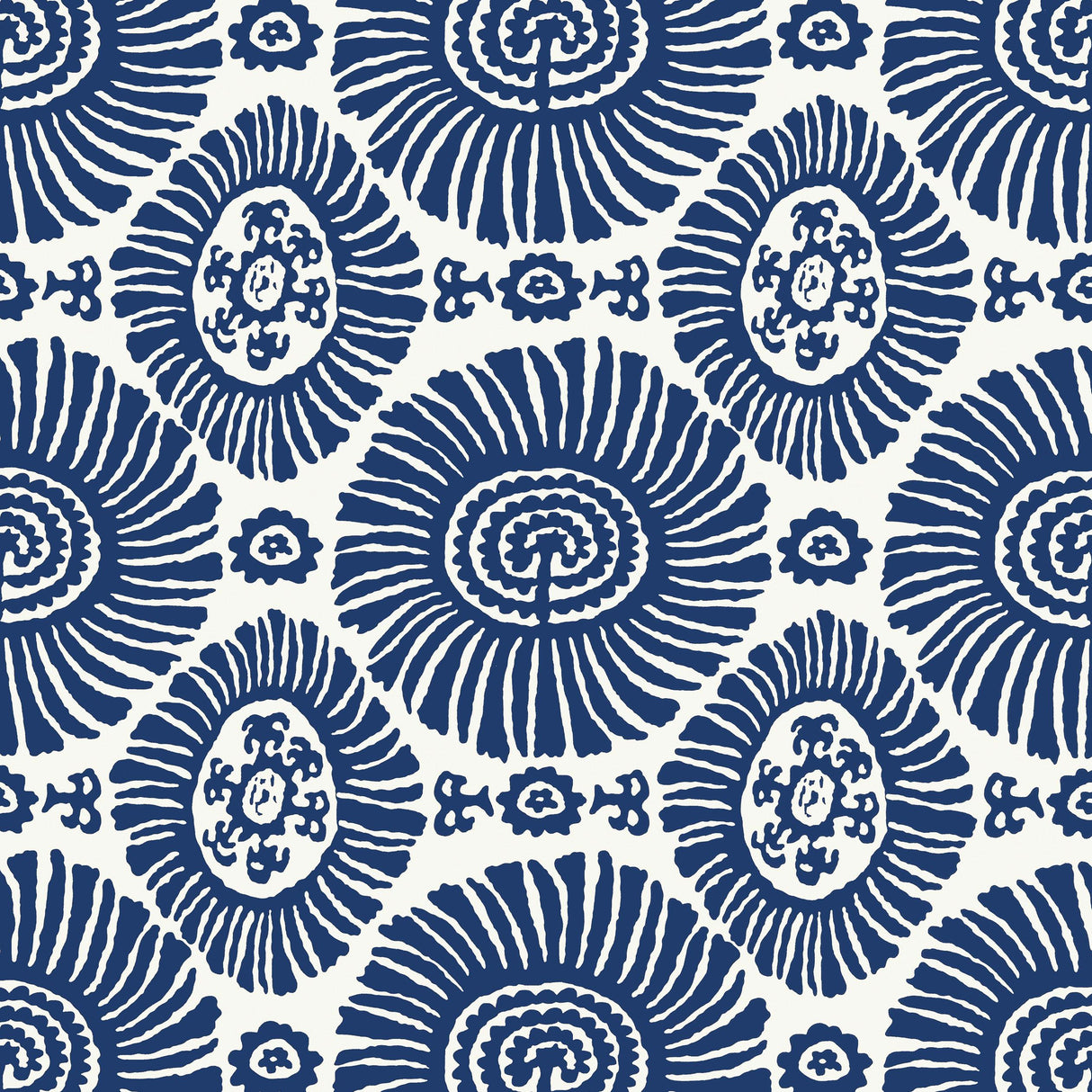 Thibaut Solis Navy Wallpaper