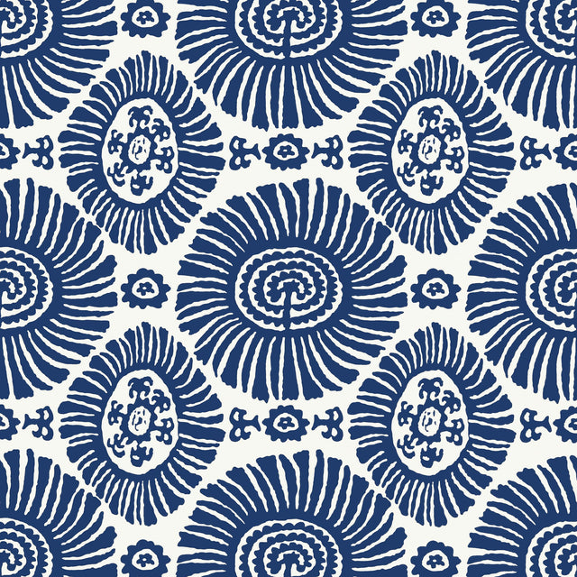Thibaut Solis Navy Wallpaper