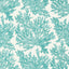 Thibaut Marine Coral Turquoise Wallpaper