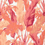 Thibaut Travelers Palm Pink And Coral Wallpaper