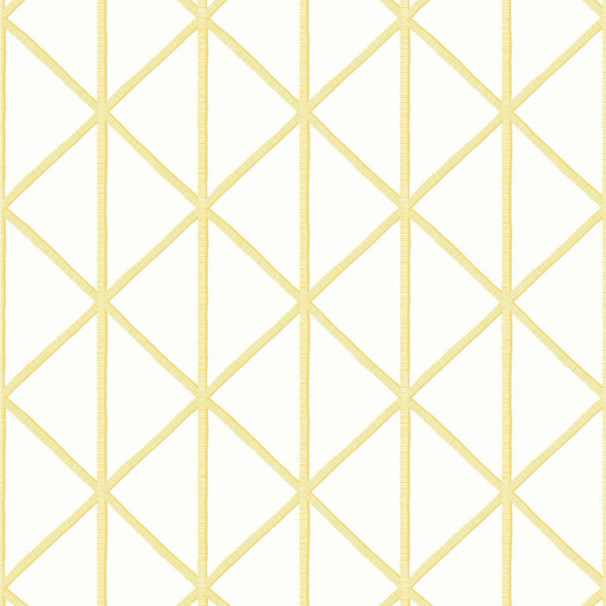 Thibaut Box Kite Yellow Wallpaper
