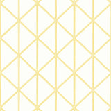Thibaut Box Kite Yellow Wallpaper