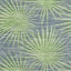 Thibaut Palm Frond Navy And Green Wallpaper