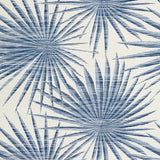 Thibaut Palm Frond Navy And White Wallpaper