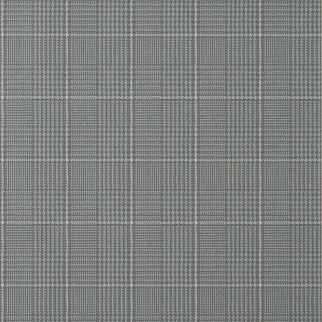 Thibaut Grassmarket Check Grey Wallpaper