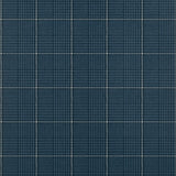 Thibaut Grassmarket Check Navy Wallpaper