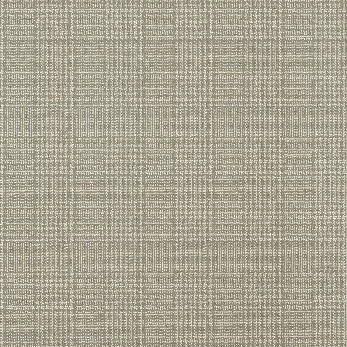 Thibaut Grassmarket Check Beige Wallpaper