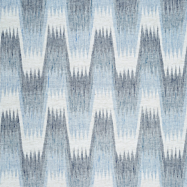 Thibaut Stockholm Chevron Blue Wallpaper