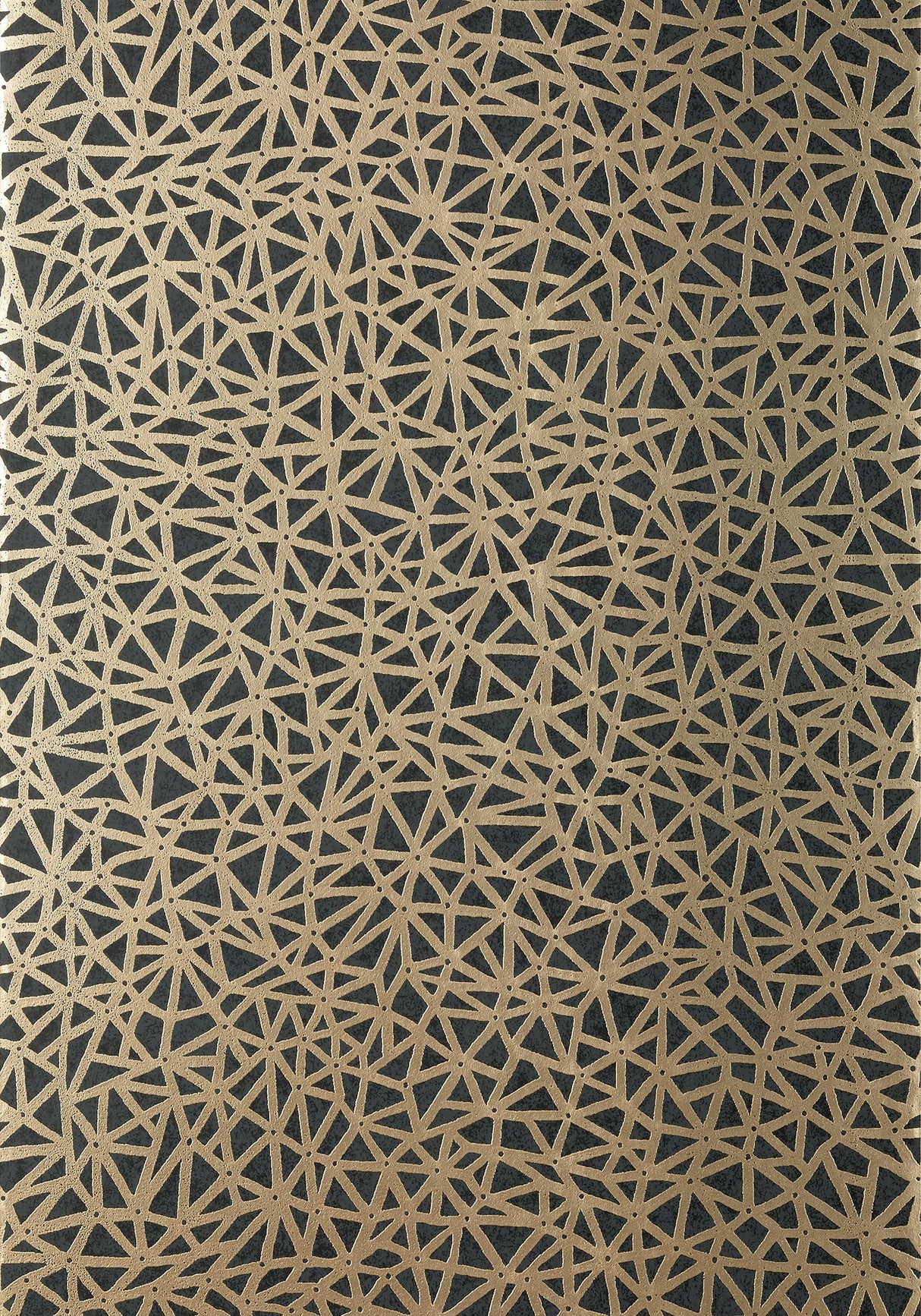 Thibaut AEDAN Black Wallpaper