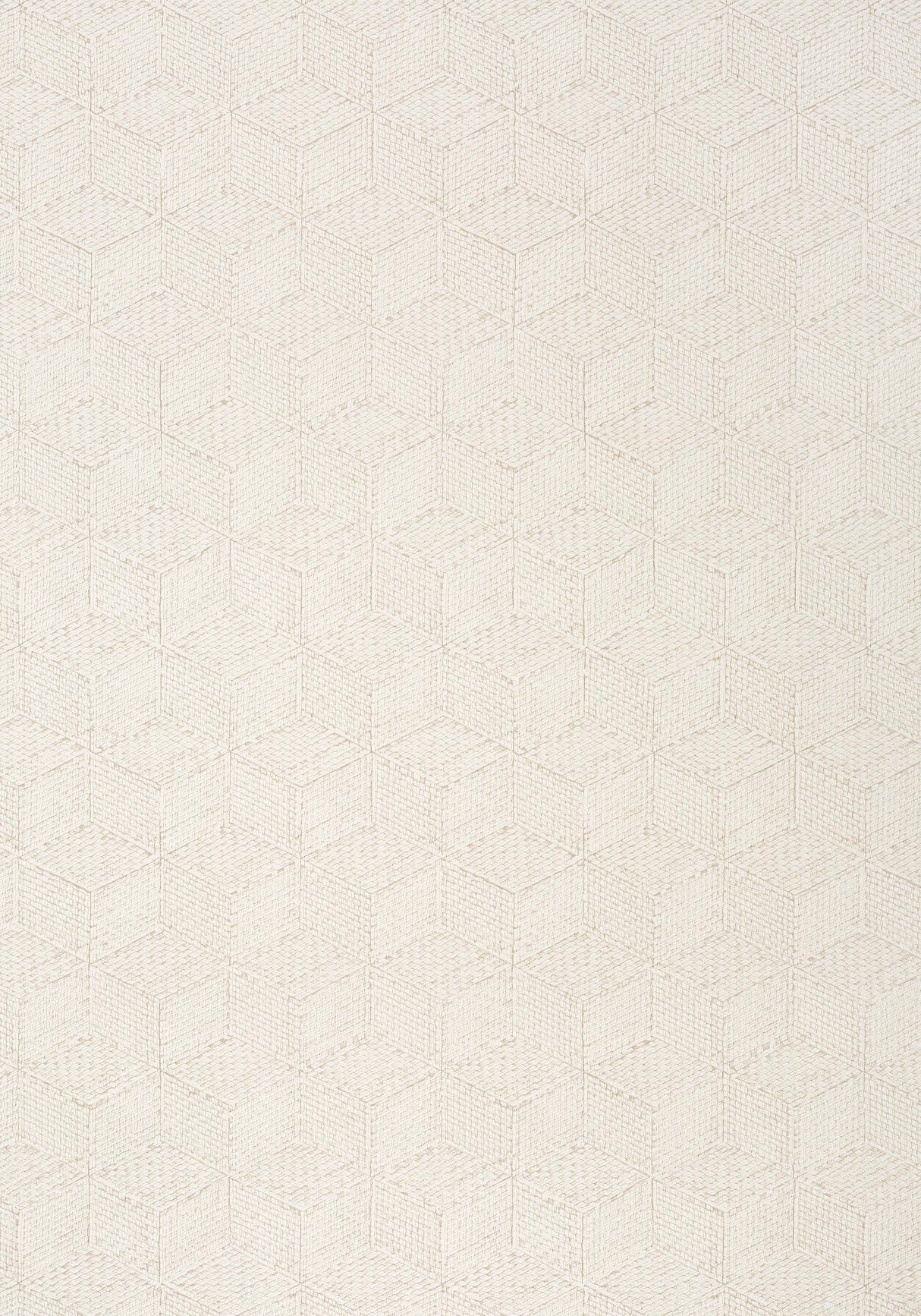 Thibaut MILANO SQUARE Off White Wallpaper