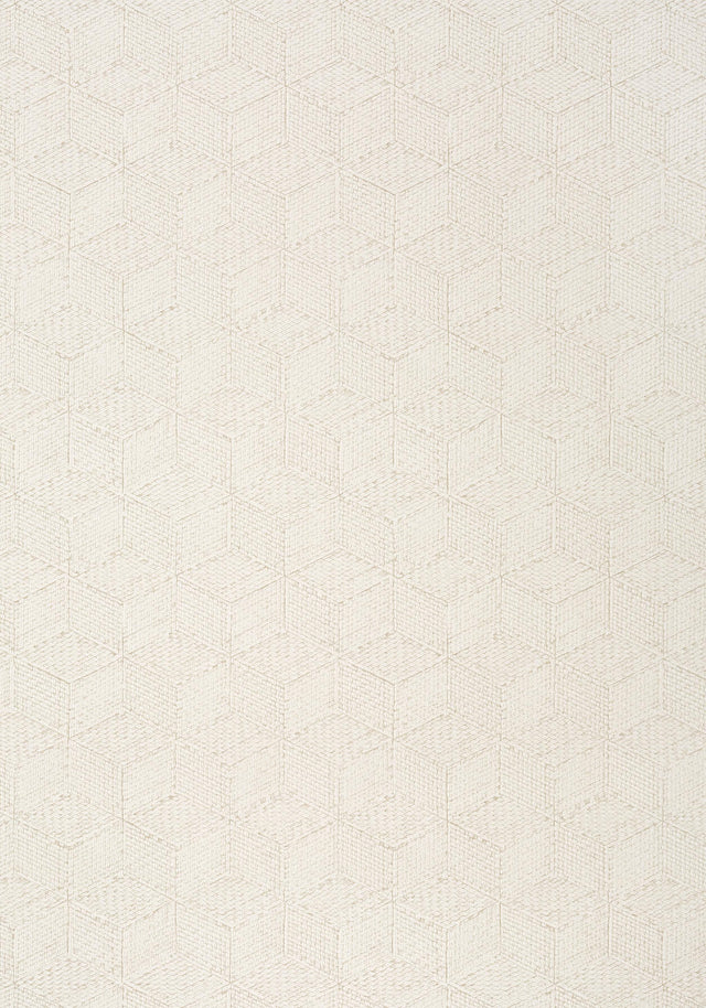 Thibaut MILANO SQUARE Off White Wallpaper