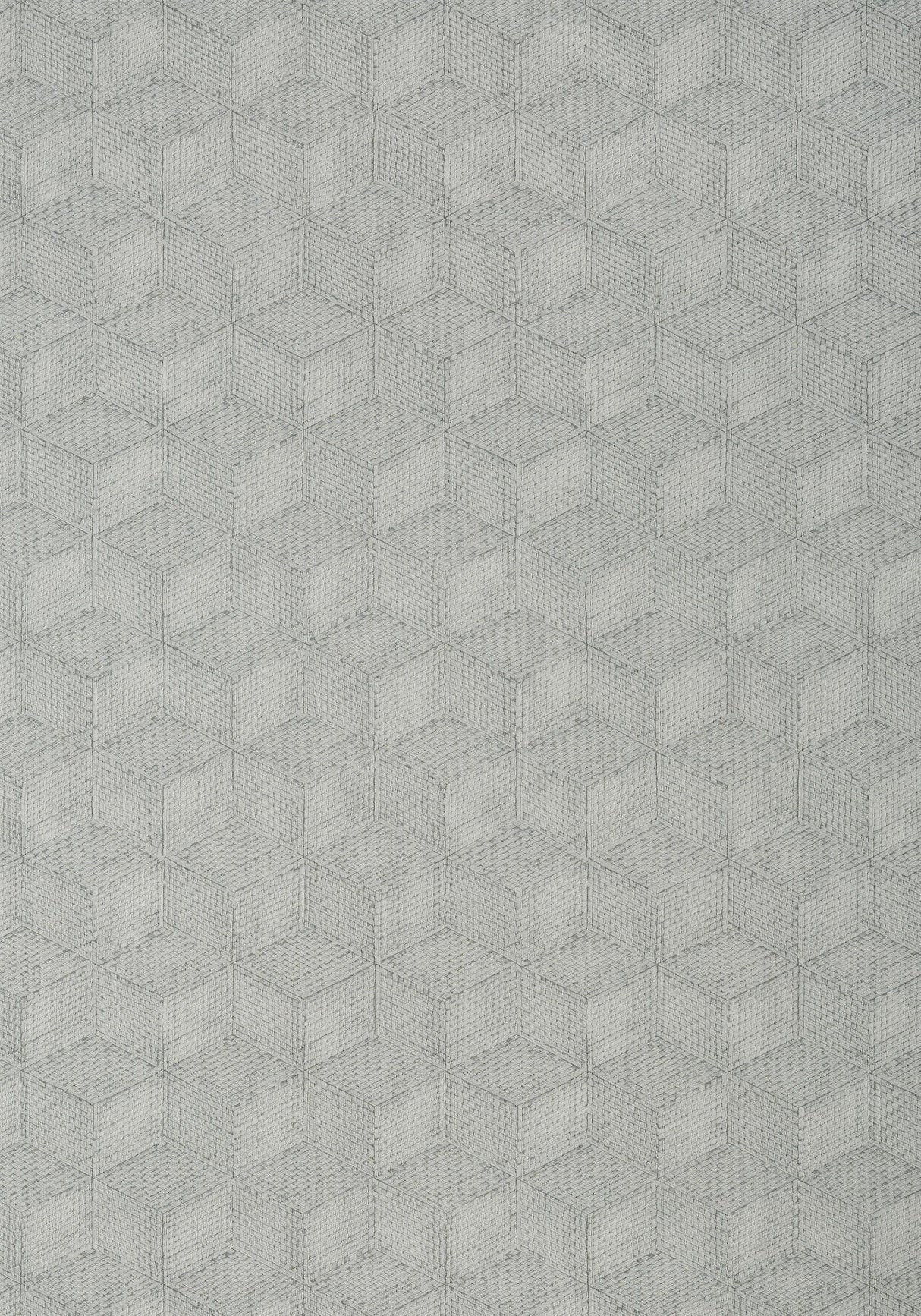 Thibaut MILANO SQUARE Grey Wallpaper