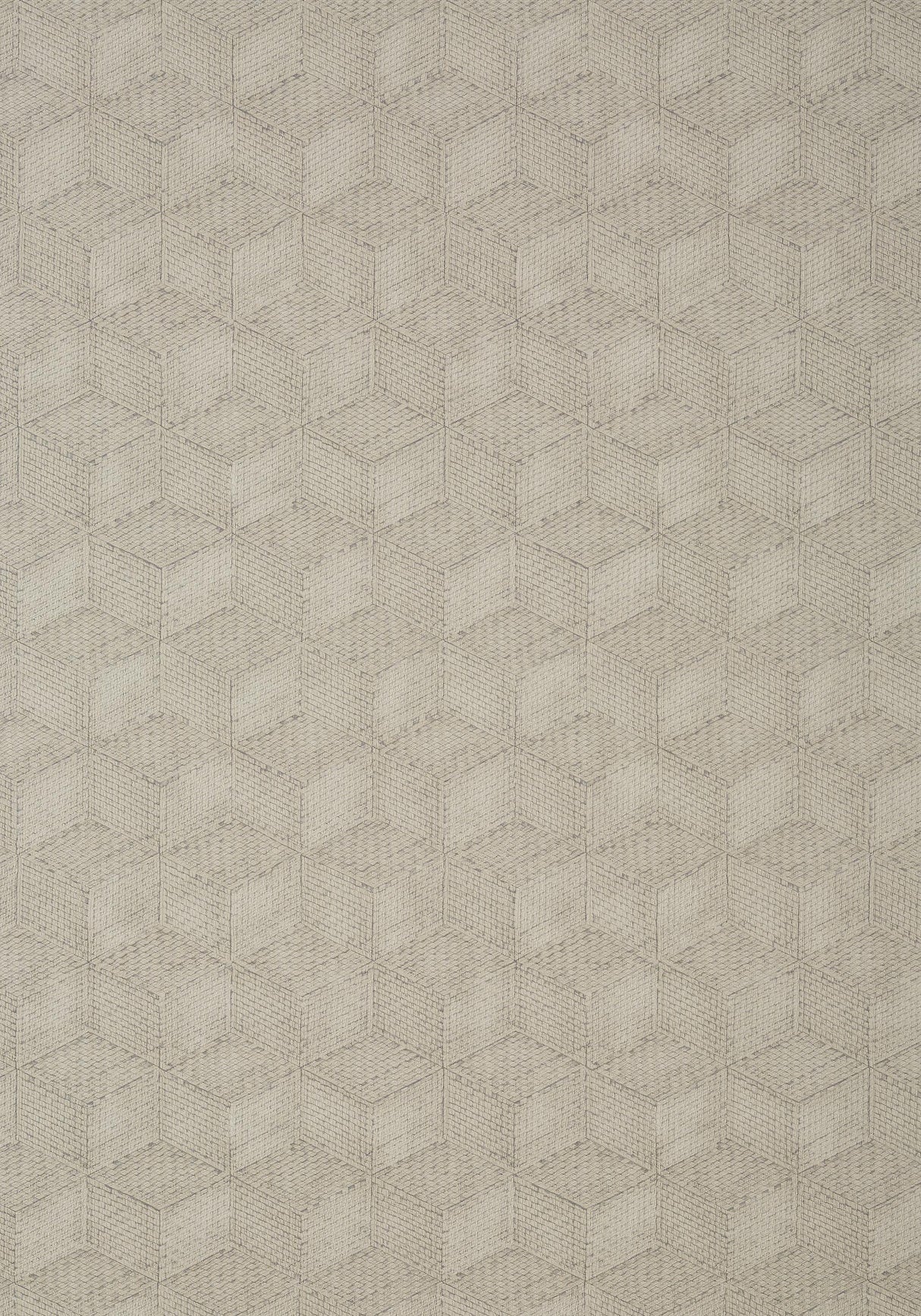 Thibaut MILANO SQUARE Taupe Wallpaper