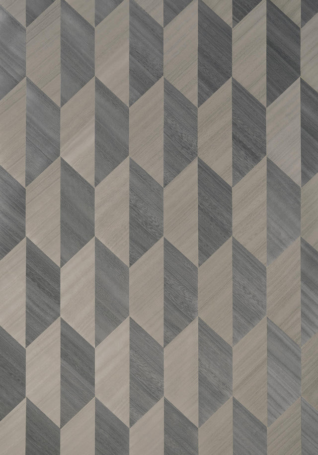 Thibaut PARAGON Charcoal Wallpaper