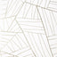Thibaut Jordan Metallic Pewter On White Wallpaper