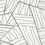 Thibaut Jordan Black On White Wallpaper