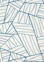 Thibaut JORDAN Navy on White Wallpaper