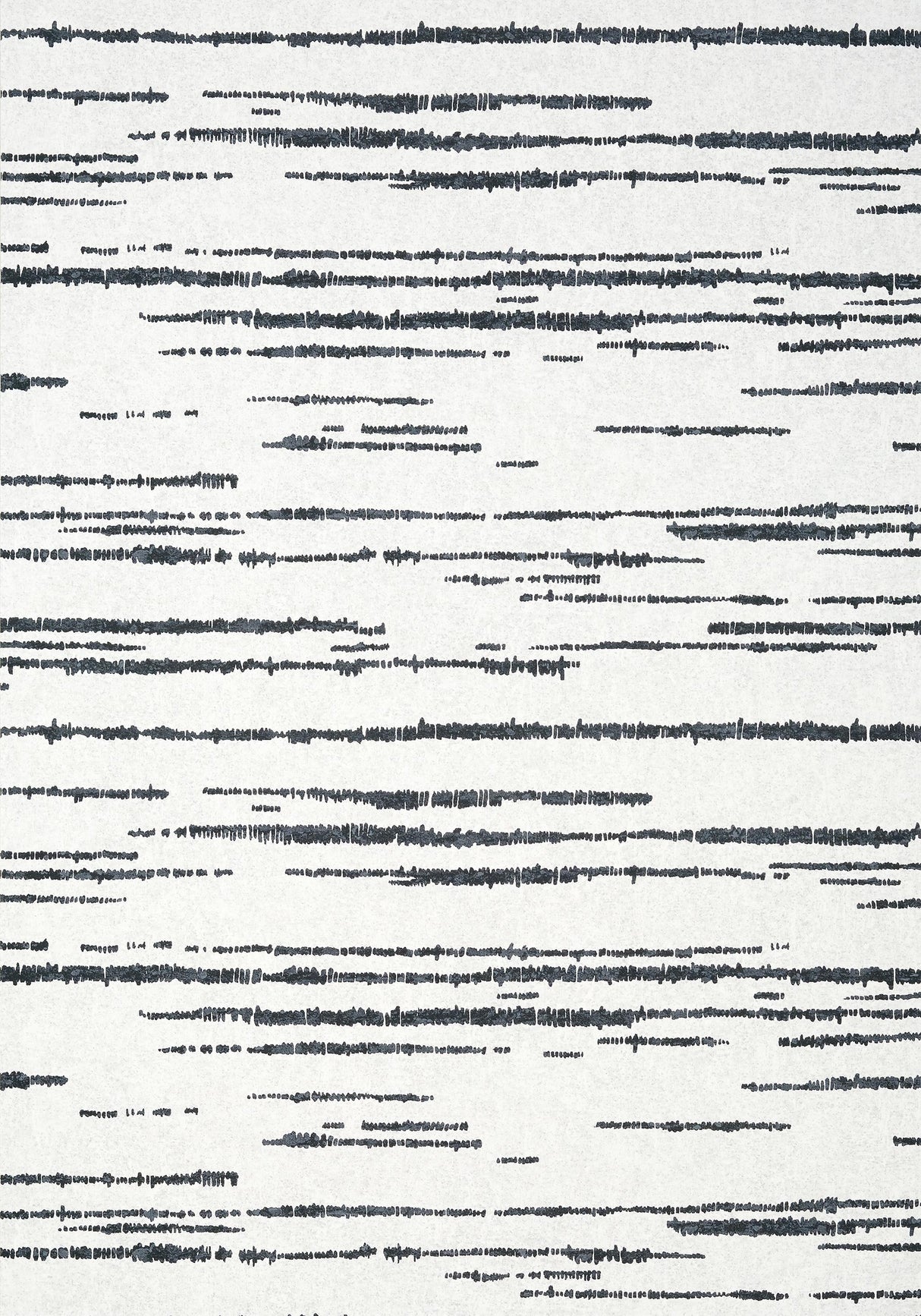 Thibaut ECHO Black on White Wallpaper